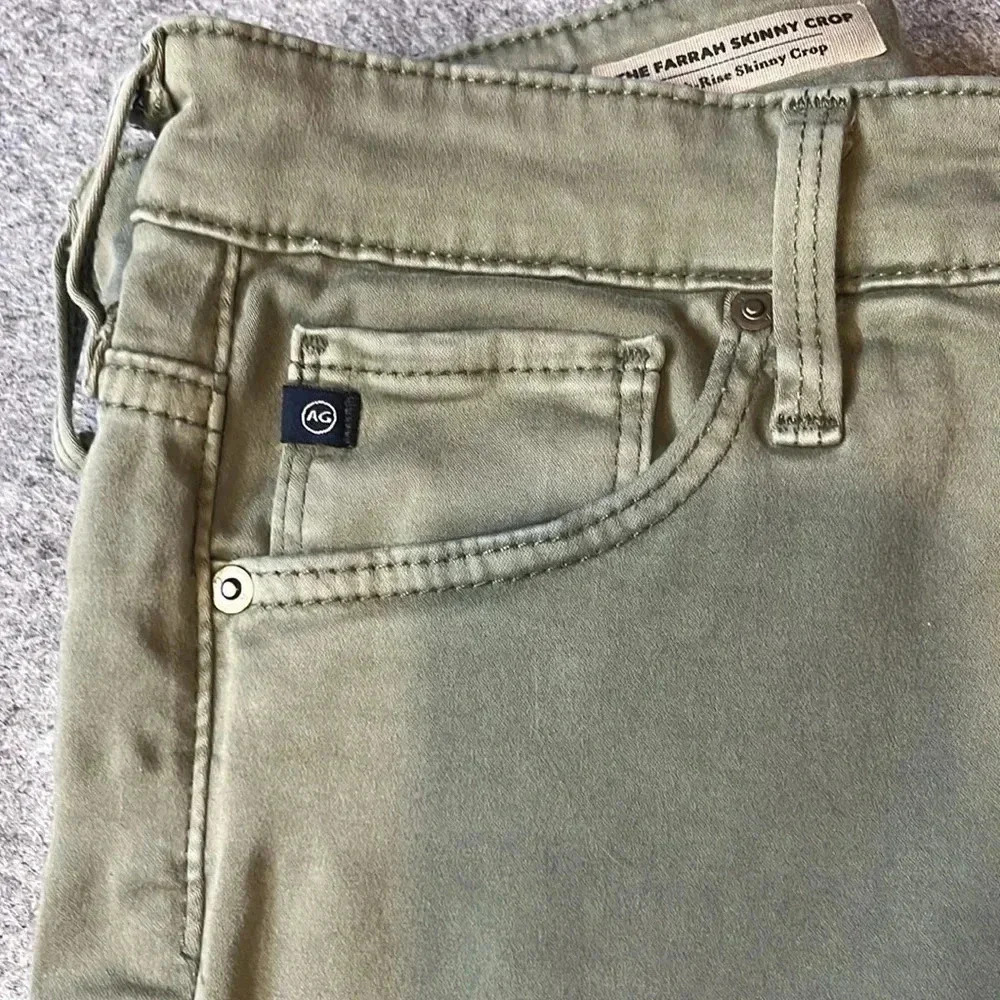 AG The Farrah Skinny Crop, High Rise, 25. - Picture 2 of 13